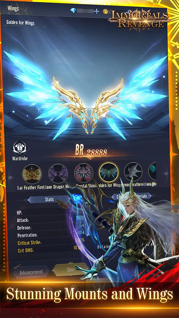 Stunning Mounts and Wings